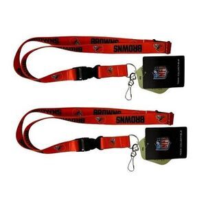 Cleveland Browns NFL Mojo Earth Love Lanyard 2 Pack